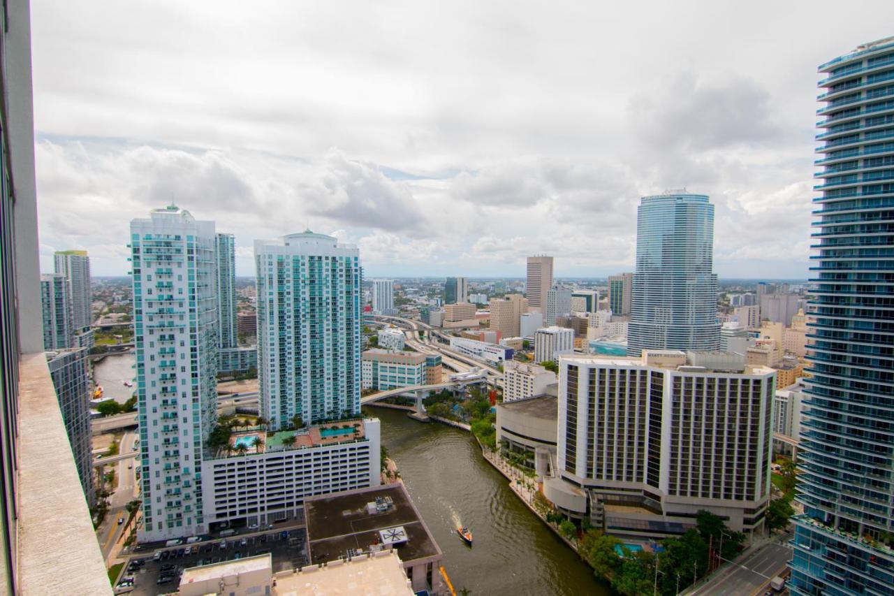 Luxury 5-Star Condo @37Th Floor In Icon Brickell 2B/2B Miami Exterior photo