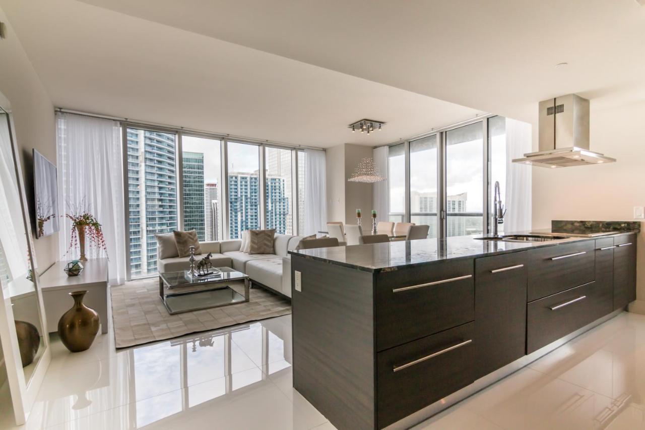 Luxury 5-Star Condo @37Th Floor In Icon Brickell 2B/2B Miami Exterior photo